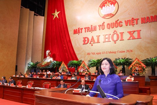 Ra mắt Đoàn Chủ tịch Ủy ban Trung ương Mặt trận Tổ quốc Việt Nam khóa XI, nhiệm kỳ 2026-2031 - 1