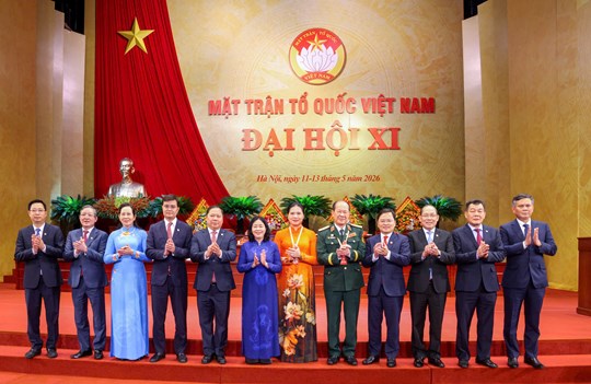 Ra mắt Đoàn Chủ tịch Ủy ban Trung ương Mặt trận Tổ quốc Việt Nam khóa XI, nhiệm kỳ 2026-2031 - 2