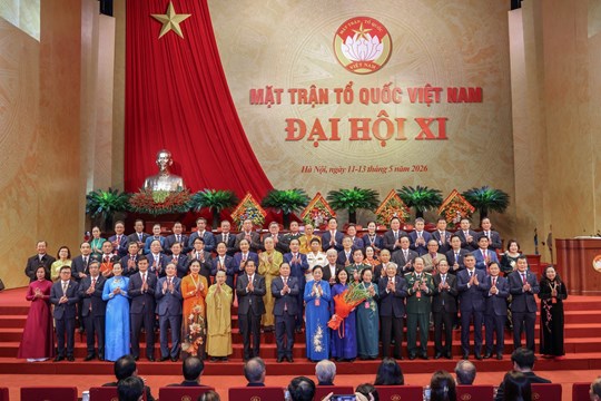 Thông cáo báo chí về kết quả Đại hội đại biểu toàn quốc Mặt trận Tổ quốc Việt Nam lần thứ XI, nhiệm kỳ 2026 - 2031 - 1