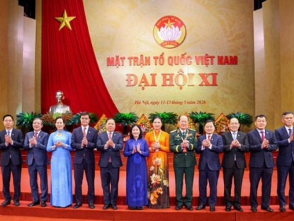 Tin Tức - Ra mắt Đoàn Chủ tịch Ủy ban Trung ương Mặt trận Tổ quốc Việt Nam khóa XI, nhiệm kỳ 2026-2031