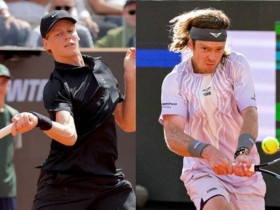 Trực tiếp tennis Sinner - Rublev: Kỷ lục ấn tượng vẫy gọi (Rome Open)