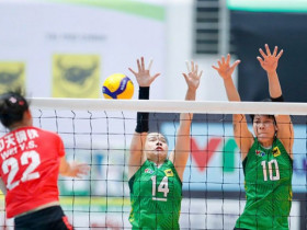 Trực tiếp bóng chuyền VTV Bình Điền Long An - Jiangsu: Khởi đầu ngang ngửa