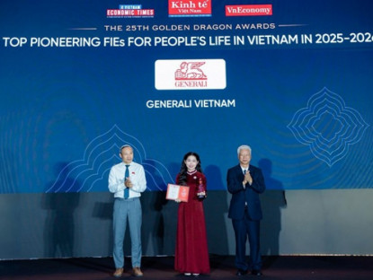 Thông tin doanh nghiệp - Generali Việt Nam khẳng định vị thế trong đổi mới sản phẩm bảo hiểm tại Giải thưởng Rồng Vàng 2026