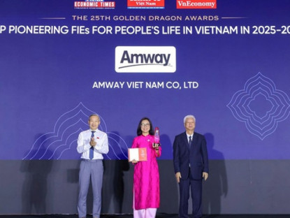 Thông tin doanh nghiệp - Amway Việt Nam ghi dấu lần thứ 10 được vinh danh tại Giải thưởng Rồng Vàng