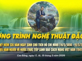 Chương trình nghệ thuật đặc biệt ca ngợi Chủ tịch Hồ Chí Minh