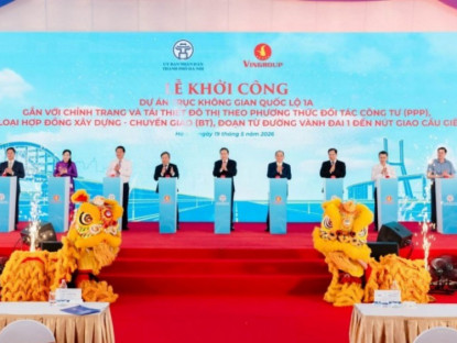 Thông tin doanh nghiệp - Khởi công dự án mở rộng quốc lộ 1A đoạn từ vành đai 1 đến nút giao Cầu Giẽ - kiến tạo trục giao thông hiện đại bậc nhất Việt Nam