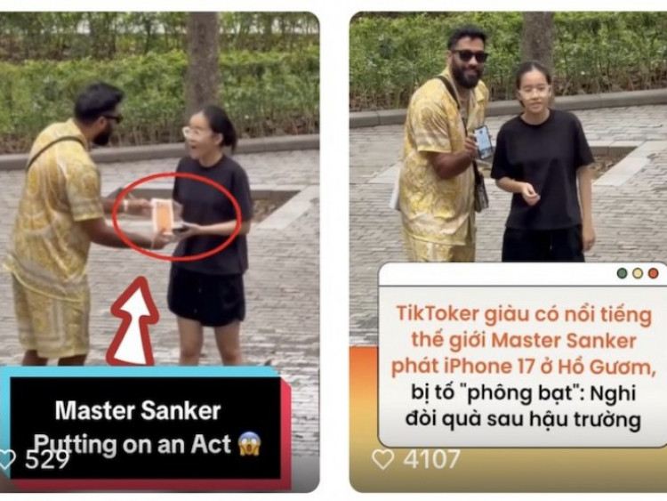Hot TikToker Master Sanker bị tố 