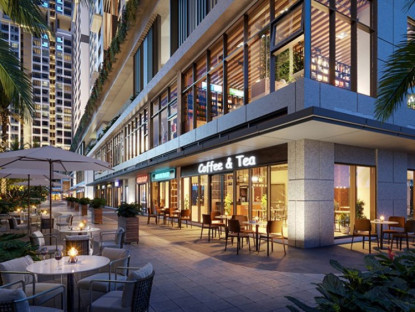 Thông tin doanh nghiệp - Shop khối đế The Gió Riverside và lợi thế liền kề 2 nhà gà Metro