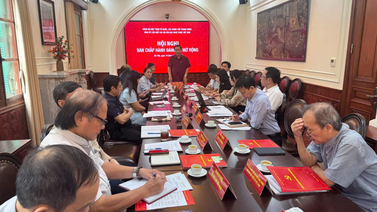 Ba Hội nghị quan trọng của Đảng ủy Liên hiệp các Hội Văn học nghệ thuật Việt Nam - 1