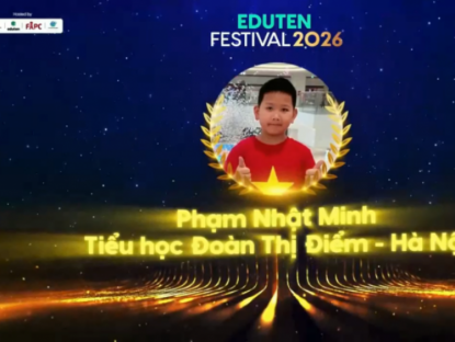 Thông tin doanh nghiệp - Festival Eduten 2026: Dấu ấn Toán học số toàn cầu và hành trình bứt phá của học sinh Việt Nam
