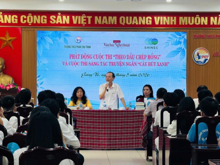 Lan tỏa văn hóa đọc qua Cuộc thi “Theo dấu Chép Hồng” và Cuộc thi sáng tác truyện ngắn “Cây bút xanh”