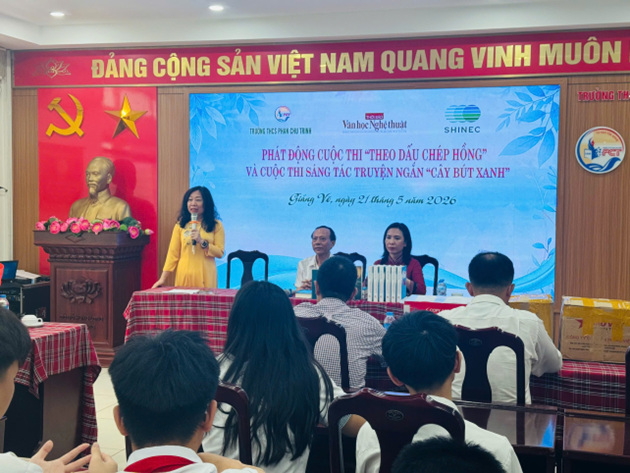 Lan tỏa văn hóa đọc qua Cuộc thi “Theo dấu Chép Hồng” và Cuộc thi sáng tác truyện ngắn “Cây bút xanh” - 3