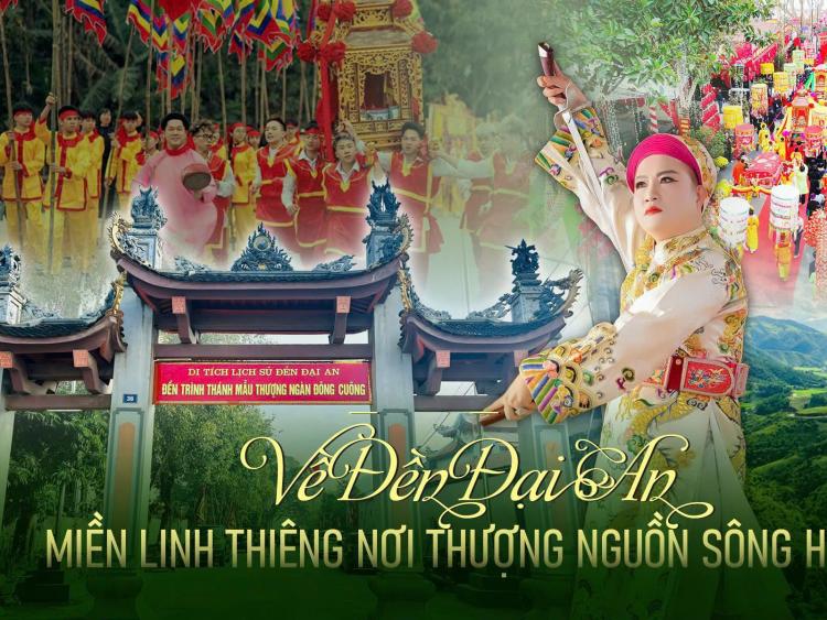 Về đền Đại An - miền linh thiêng nơi thượng nguồn sông Hồng