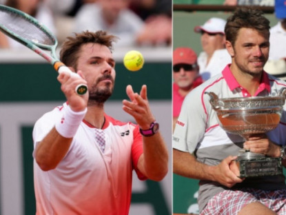 Thể thao - Tennis đỉnh cao Roland Garros: Wawrinka - Monfils rực rỡ lần cuối, Swiatek đấu hot girl 17 tuổi