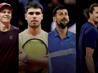Thể thao - Djokovic nguy cơ bật khỏi top 4, Sinner - Alcaraz bỏ xa phần còn lại (Bảng xếp hạng tennis 25/5)