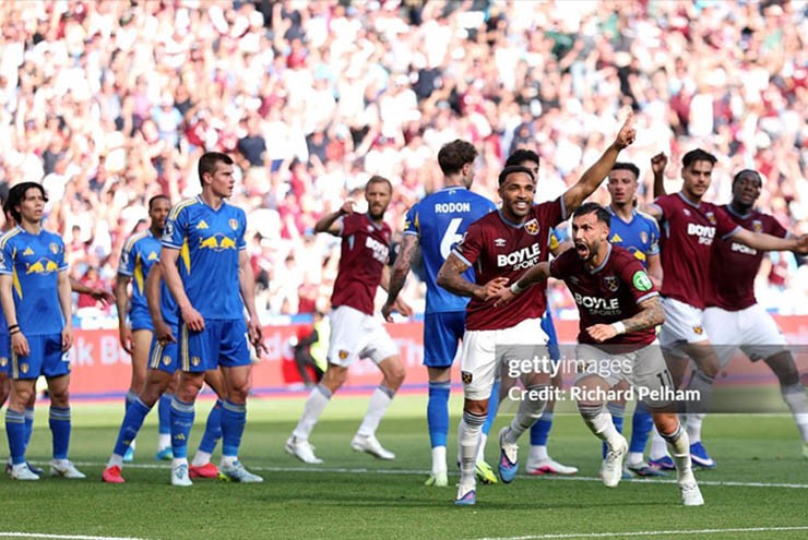 Video bóng đá West Ham - Leeds: 3 điểm không giữ nổi suất trụ hạng (Ngoại hạng Anh) - 2