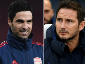 Lampard bất ngờ vượt Arteta, thành HLV xuất sắc nhất bóng đá Anh