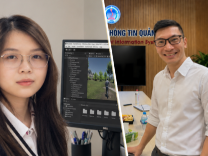 Thông tin doanh nghiệp - Hai học viên NEU thắng hackathon quốc tế với ý tưởng dùng AI hỗ trợ doanh nghiệp phát triển bền vững