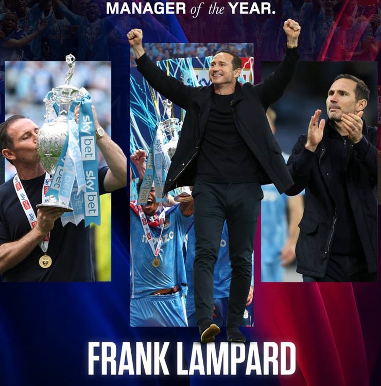 Lampard bất ngờ vượt Arteta, thành HLV xuất sắc nhất bóng đá Anh - 1
