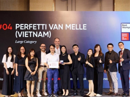 Thông tin doanh nghiệp - Perfetti Van Melle Việt Nam ghi danh Top 4 nơi làm việc xuất sắc hàng đầu Việt Nam 2026