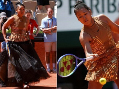 Thể thao - Cựu số 1 thế giới mặc đồ độc lạ ở Roland Garros, đối thủ ức chế vì quá màu mè