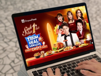 Thông tin doanh nghiệp - ShopeeFood tạo sức hút mới trên thị trường đặt món trực tuyến với “Trùm Deal Lên Live”