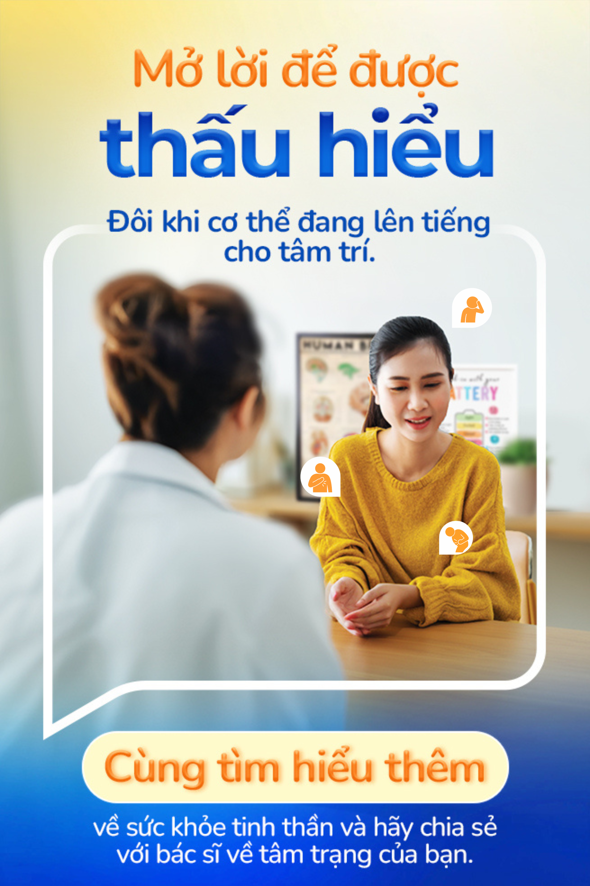 Chuyên gia nói gì về ý nghĩa của việc chia sẻ về stress trong buổi chăm sóc sức khoẻ định kỳ - 1