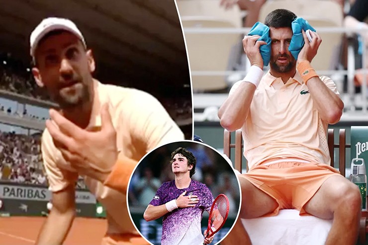 Djokovic vỡ mộng Grand Slam thứ 25, nổi cáu với người quay phim vì "kiệt quệ" - 2