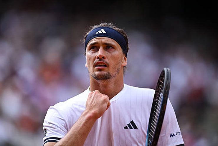Kết quả tennis Zverev - De Jong: Vất vả set 1, càng đấu càng dễ (Roland Garros) - 1
