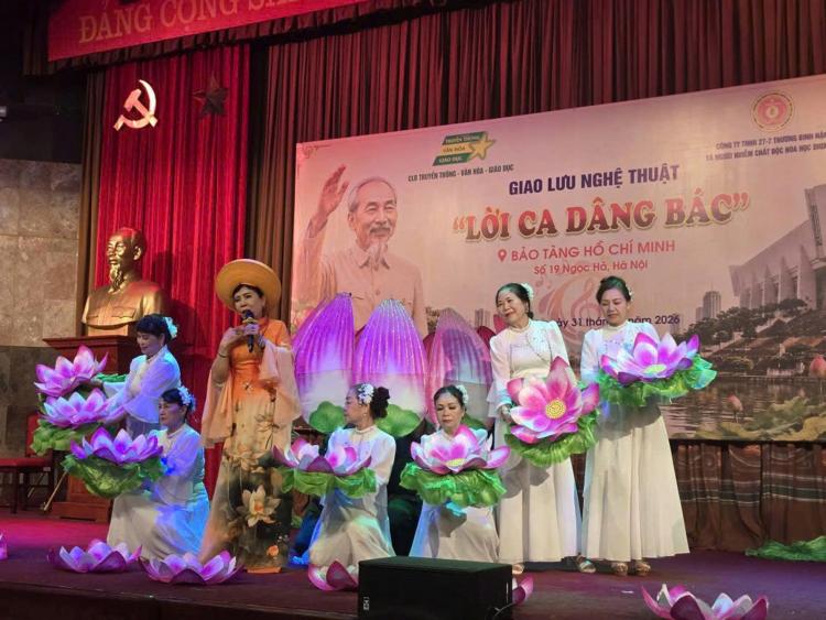Đặc sắc chương trình Giao lưu nghệ thuật “Lời ca dâng Bác”