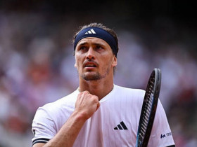 Kết quả tennis Zverev - De Jong: Vất vả set 1, càng đấu càng dễ (Roland Garros)