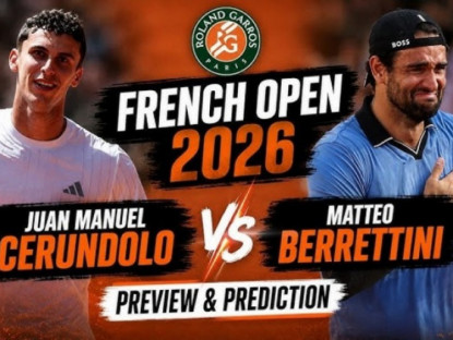 Thể thao - Tennis đỉnh cao Roland Garros: Berrettini gặp "kẻ hạ Sinner", Osaka thách thức Sabalenka