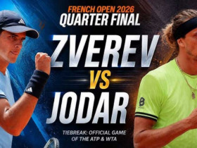 Trực tiếp tennis Jodar - Zverev: Thế trận giằng co (Roland Garros)