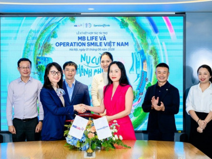 Thông tin doanh nghiệp - MB Life cùng Operation Smile Việt Nam viết tiếp hành trình “Nụ cười hạnh phúc”