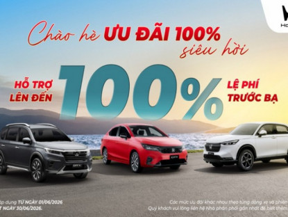 Thông tin doanh nghiệp - Honda Việt Nam chào hè ưu đãi 100% lệ phí trước bạ