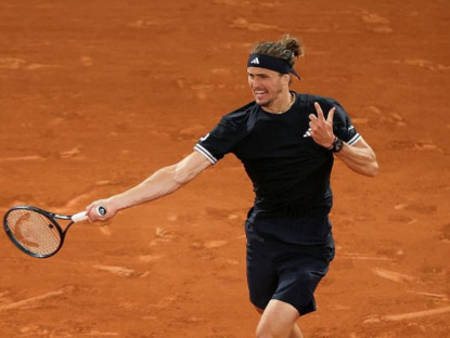 Thể thao - Video tennis Jodar - Zverev: Bản lĩnh tie-break, thẳng tiến vào bán kết (Roland Garros)