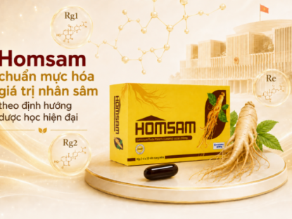 Thông tin doanh nghiệp - Homsam chuẩn mực hóa giá trị nhân sâm theo định hướng dược học hiện đại