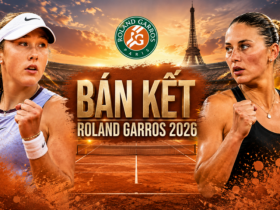 Bán kết tennis Roland Garros: 