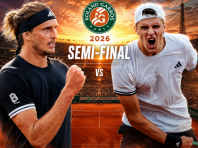 Bán kết tennis Roland Garros: Mensik thách thức Zverev, người Ý mơ ngôi vương