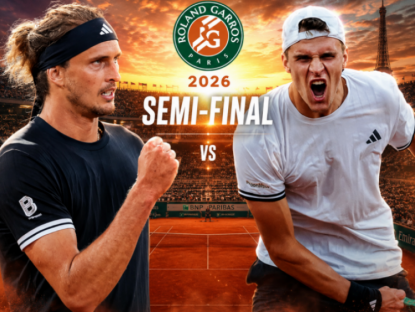 Thể thao - Bán kết tennis Roland Garros: Mensik thách thức Zverev, người Ý mơ ngôi vương
