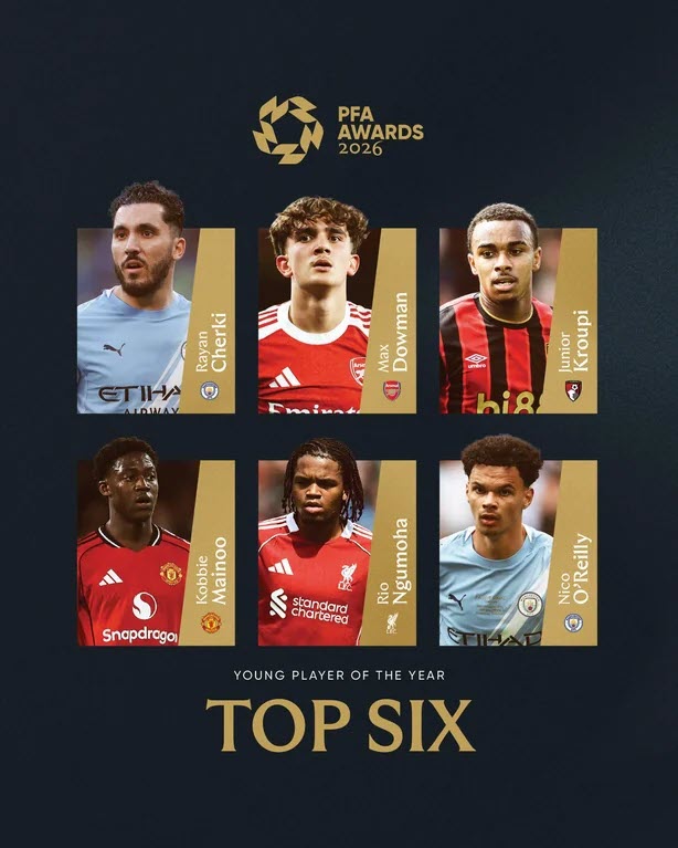 Tin mới nhất bóng đá tối 5/6: Bruno Fernandes đấu 5 SAO Arsenal & Man City cho giải PFA - 2