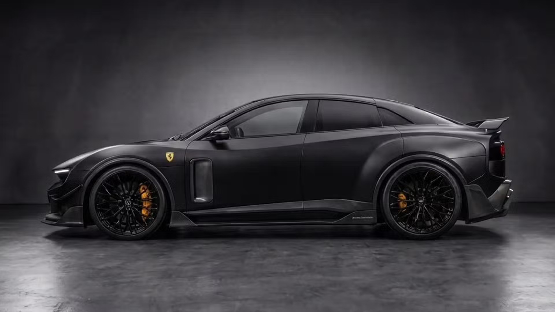 Vừa ra mắt siêu xe điện Ferrari Luce đã có bản độ hầm hố - 3
