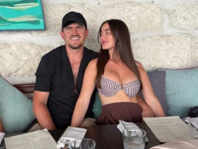 Maguire đi chữa lành vết thương World Cup, vợ đẹp khoe vòng 1 gây chú ý