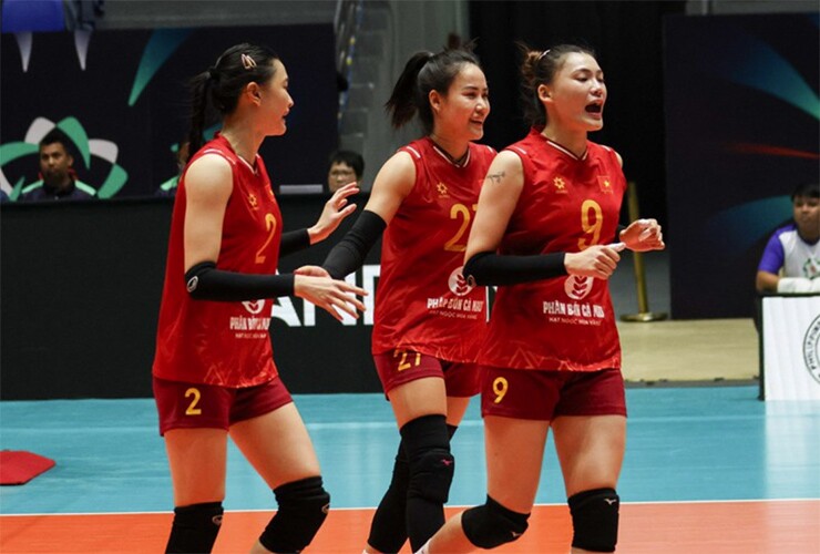 Kết quả bóng chuyền nữ Việt Nam - Lebanon: Thế trận áp đảo, ra quân thắng lợi (AVC Nations Cup) - 1