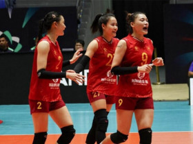 Kết quả bóng chuyền nữ Việt Nam - Hong Kong (TQ): Sức mạnh khó cản (AVC Nations Cup)