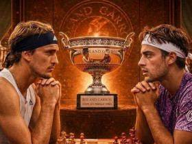 Trực tiếp tennis Cobolli - Zverev: Thể lực lý tưởng của Cobolli (CK Roland Garros)
