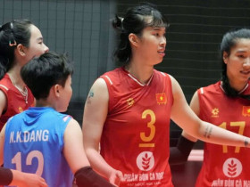 Video bóng chuyền nữ Việt Nam - Indonesia: Gay cấn 5 set, 2 cú đập quyết định (AVC Nations Cup)