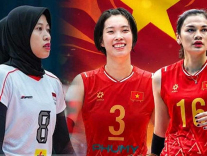 Thể thao - Trực tiếp bóng chuyền ĐT nữ Việt Nam - Indonesia: Như Anh và Bích Thùy định đoạt chiến thắng (AVC Nations Cup) (Kết thúc)