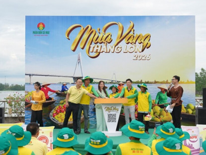 Thông tin doanh nghiệp - "Ghe vàng" cập bến Ninh Kiều, lan tỏa sắc vui “Mùa Vàng Thắng Lớn 2026”