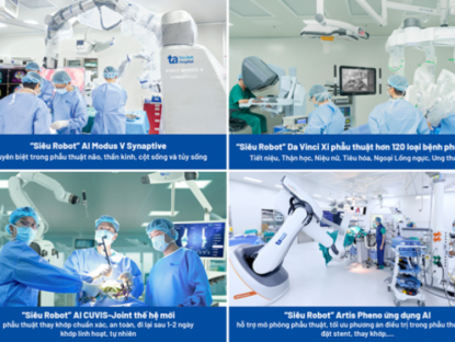 Thông tin doanh nghiệp - “Vũ trụ” robot phẫu thuật và thiết bị khám, chữa bệnh hiện đại